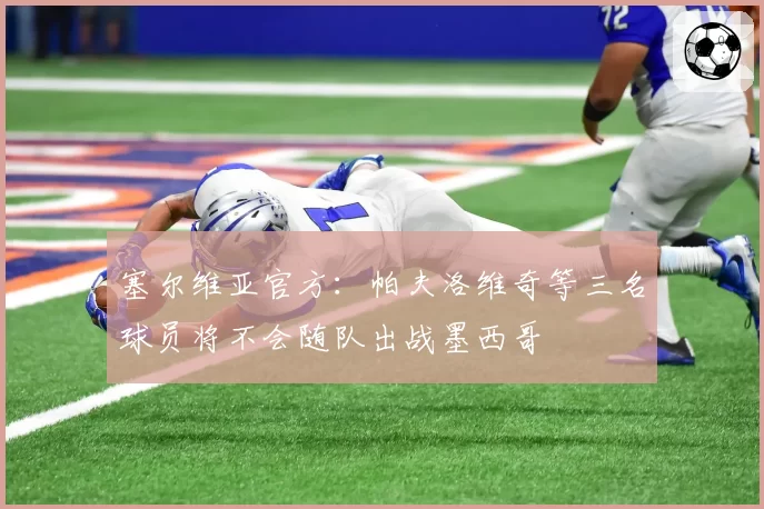 塞尔维亚官方：帕夫洛维奇等三名球员将不会随队出战墨西哥